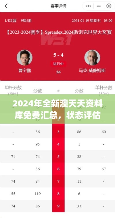 2024年全新澳天天資料庫(kù)免費(fèi)匯總，狀態(tài)評(píng)估深度解析_珍藏版KJH202.28