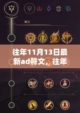 往年11月13日精選AD符文秘籍，掌握最新搭配，助力成為頂尖玩家之路