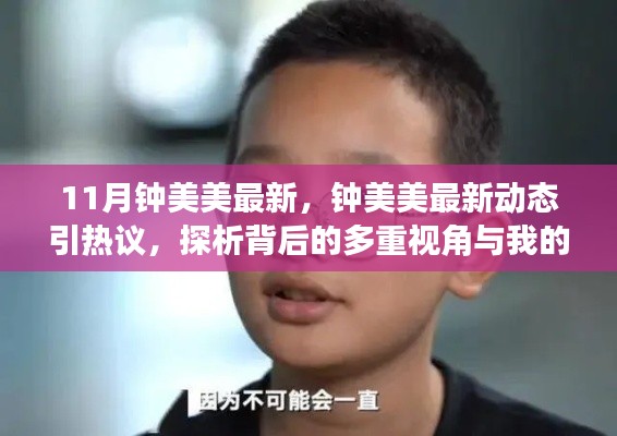 鐘美美最新動(dòng)態(tài)引熱議，多重視角下的探析與我的觀點(diǎn)分析