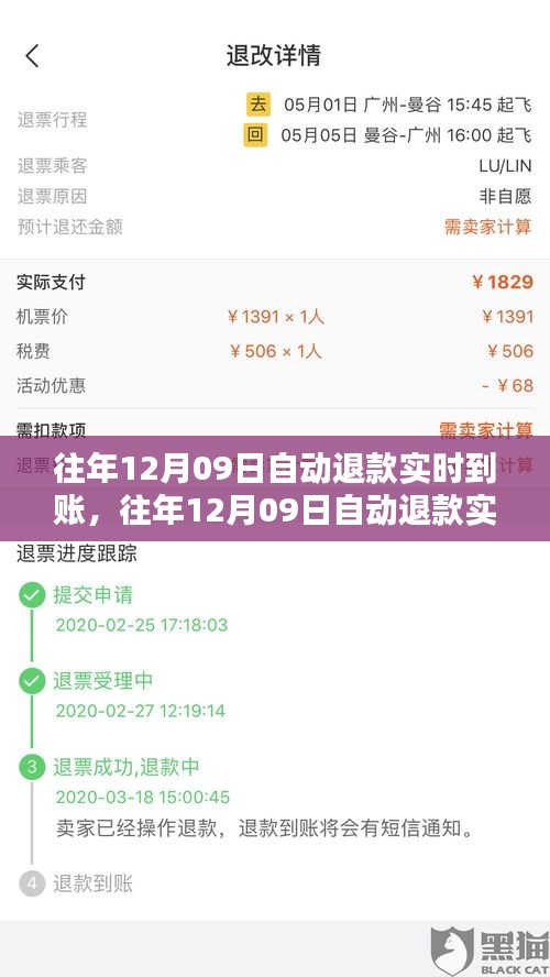 全面評測與深度介紹，歷年12月09日自動退款實時到賬功能詳解