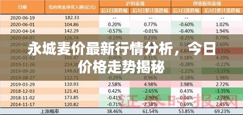 永城麥價(jià)最新行情分析，今日價(jià)格走勢(shì)揭秘
