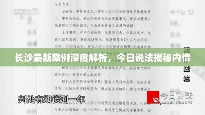 長(zhǎng)沙最新案例深度解析，今日說法揭秘內(nèi)情