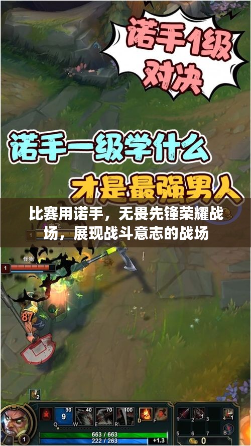 比賽用諾手，無畏先鋒榮耀戰(zhàn)場(chǎng)，展現(xiàn)戰(zhàn)斗意志的戰(zhàn)場(chǎng)